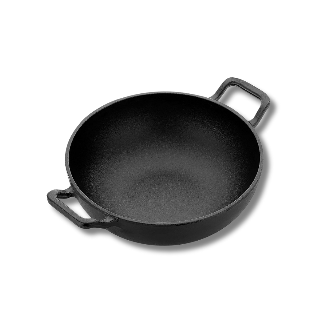 Pre Seasoned Cast Iron kadai