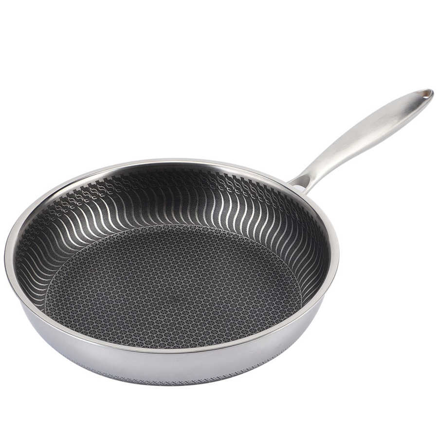 Triply steel deep Pan -28 Cm