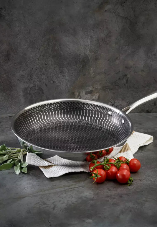 Triply steel deep Pan -28 Cm